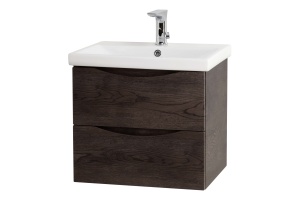 Тумба с раковиной Belbagno Marino-Cer 60 темное дерево - 2