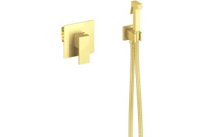 Гигиенический душ Timo Selene 2089/17SM золото, со смесителем