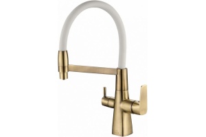 Смеситель Steel Hammer SH 818-8 BRONZE для кухонной мойки