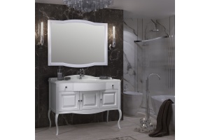 Мебель для ванной Opadiris Лаура 120 белая матовая