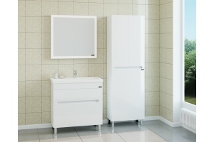 Тумба с раковиной СанТа Лондон 80 напольная - 2