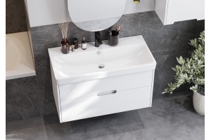 Комплект мебели Aquaton Оливия 90 белый матовый - 2