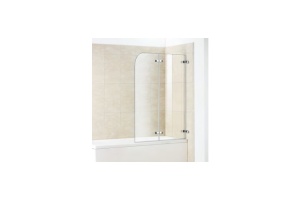 Шторка на ванну WeltWasser WW100 100ZD2-90 90х140 хром (10000003477)