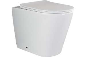 Унитаз приставной Ceramica Nova Highlight с микролифтом, безободковый CN1812