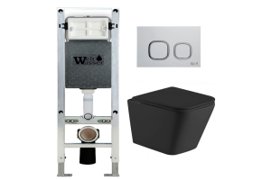 Комплект Weltwasser AMBERG 350 ST + GELBACH 004 MT-BL + AMBERG RD-WT (10000006517)