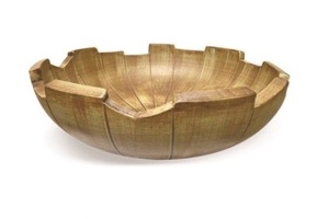 Раковина накладная CeramaLux NC 41 см коричневый (J2051)