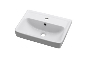 Тумба с раковиной Misty Элен 50 белая глянцевая - 2