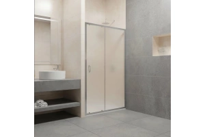 Душевая дверь RGW Passage PA-016 140х195 профиль хром стекло матовое - 2