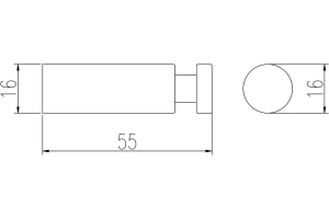 Крючок Rav Slezak Colorado хром 2 шт - 2