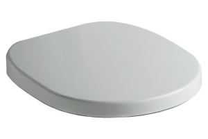 Крышка-сиденье для унитаза Ideal Standard Connect Space с микролифтом петли хром