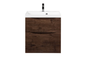 Тумба с раковиной BelBagno Marino 70 темное дерево