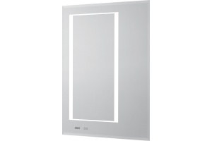 Зеркало Aquaton Сакура 80 с подсветкой с антизапотеванием и часами