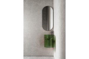 Раковина подвесная Abber Rechteck 42.2х42.2 угловая зеленый - 2