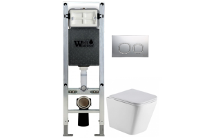 Комплект Weltwasser AMBERG 350 ST + GELBACH 004 GL-WT + AMBERG RD-MT CR (10000006512)