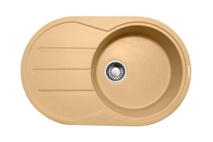 Мойка кухонная Lava E2 светлый беж