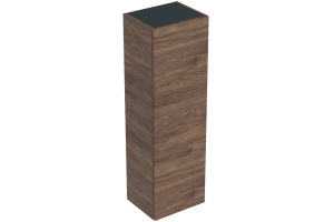 500.361.JR.1 Geberit Smyle Square Шкафчик боковой высокий с одной дверцей 1180 мм, цвет 