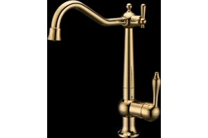 Смеситель для кухни Paulmark Retro золото