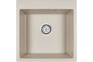 Мойка кухонная Paulmark Praktisch 51 бежевый матовый