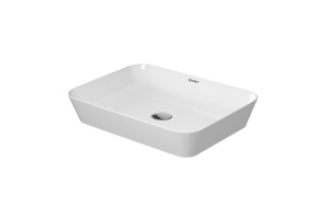 DURAVIT (Cape Cod) Раковина 550 x 400 мм, без площадки под смеситель, без перелива, цвет белый/белый