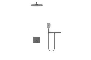 Душевой комплект Vincea с термостатом сталь - 2