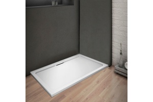 Душевой поддон с сифоном WeltWasser WW TRS 100x70 белый (10000008795) - 3