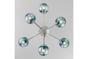 Люстра на штанге Eurosvet Ascot 30166/6 хром - 2