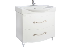 Тумба для комплекта Bellezza Сесилия 85 белая