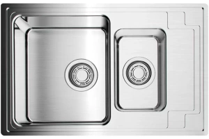 Мойка кухонная Omoikiri Mizu нержавеющая сталь (4973731)