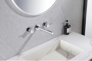 Смеситель для раковины встраиваемый Abber Emotion хром - 2