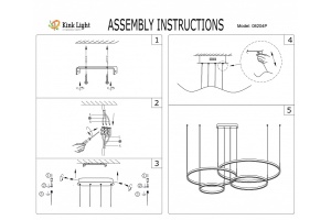 Подвесной светильник Kink Light Тор 08204,33P(3000K) - 2
