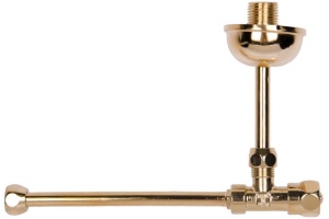 SIMAS Accessori Угловой кран, цвет золото