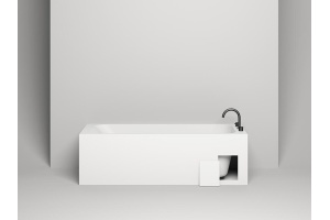 Ванна из искусственного камня Salini Orlando 180x80 102122M S-Stone, матовый - 3