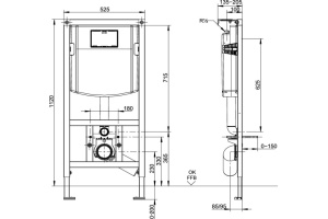 Система инсталляции для унитазов Villeroy & Boch 9224 6100 - 2