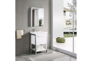 Зеркало-шкаф Esbano 50х70 с подсветкой (ESMS5005) - 2