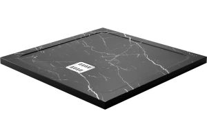 Поддон для душа Wasserkraft Neime 90х90 черный матовый