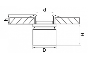 Встраиваемый спот Lightstar Forte Inca 214829 - 2