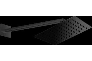 Верхний душ GPD черный матовый