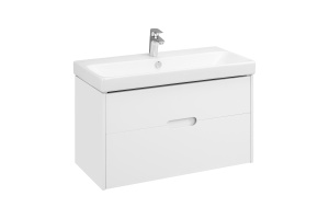 Тумба под раковину Aquaton Оливия 90 белый матовый - 2