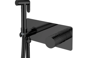 Гигиенический душ Boheme Stick diamond matt black (127-BB)