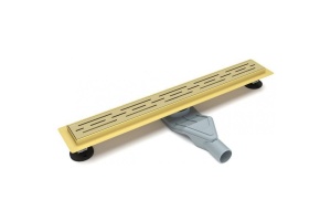 Душевой лоток Esbano Combi 80 золото матовый