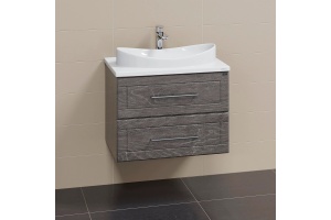 Тумба с раковиной Санта Венера 70 темное дерево