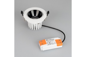 Встраиваемый светодиодный светильник Arlight MS-Forecast-Built-Turn-R102-12W Warm3000 035449 - 3