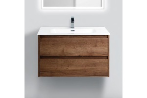 Тумба с раковиной BelBagno Kraft 90 rovere tabacco