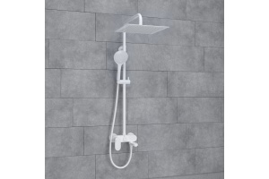 Душевая система WasserKraft 30 белый матовый - 2