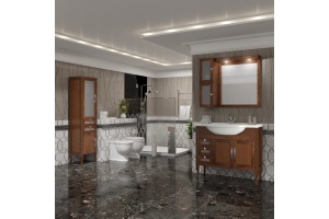 Шкаф-пенал Opadiris Мираж 45 L светлый орех - 2