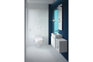 Крышка-сиденье Geberit AquaClean Tuma Comfort вставка нерж.сталь, с функцией биде 146.274.FW.1 - 2