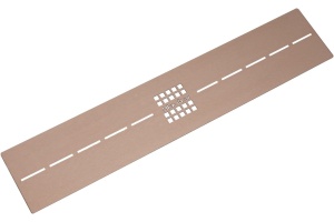 Накладка для сифона Allen Brau Infinity для поддона 160х90 медь матовый - 2