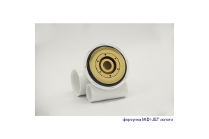 Ванна акриловая WHITECROSS Wave Slim Soft 170x75 с гидромассажем белый - золото - 2