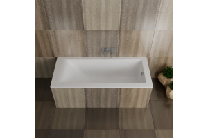 Ванна из литьевого мрамора Delice Diapason 170х70 белый - 3