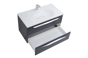 Тумба под раковину Cezares Eco 80х50 Grafito (ECO-750-2C-SO-GR-P) - 3